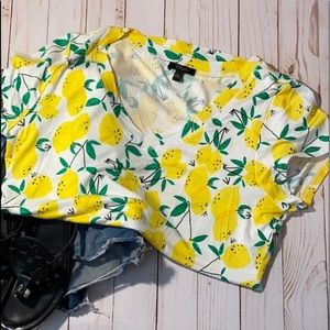 Lemon Print Shirt
